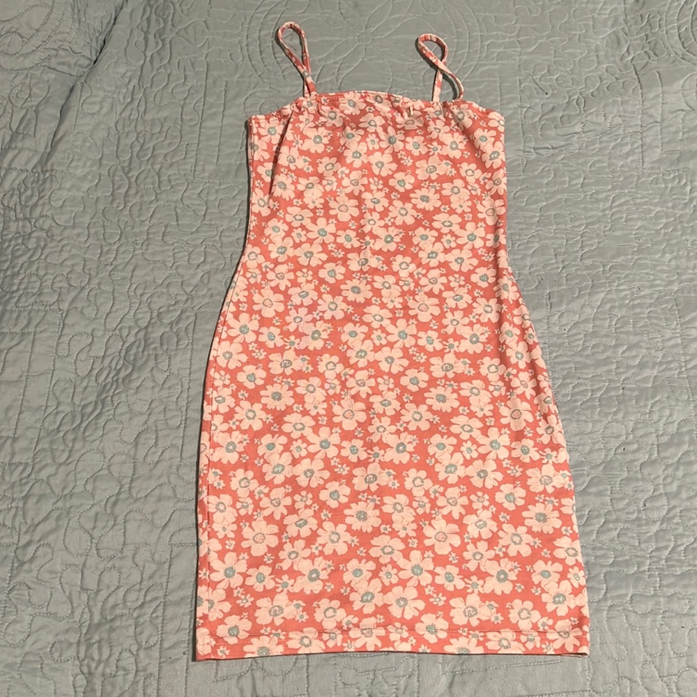 Shein Floral Bodycon Dress